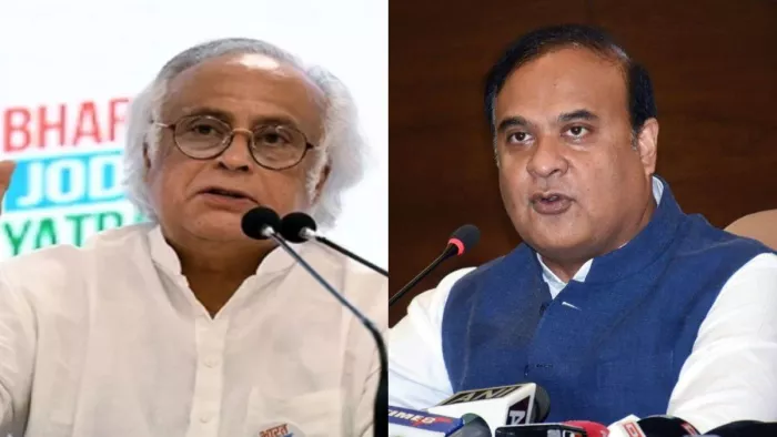 Himanta Sarma attack Jairam Ramesh हिमंत का जयराम पर हमला।
