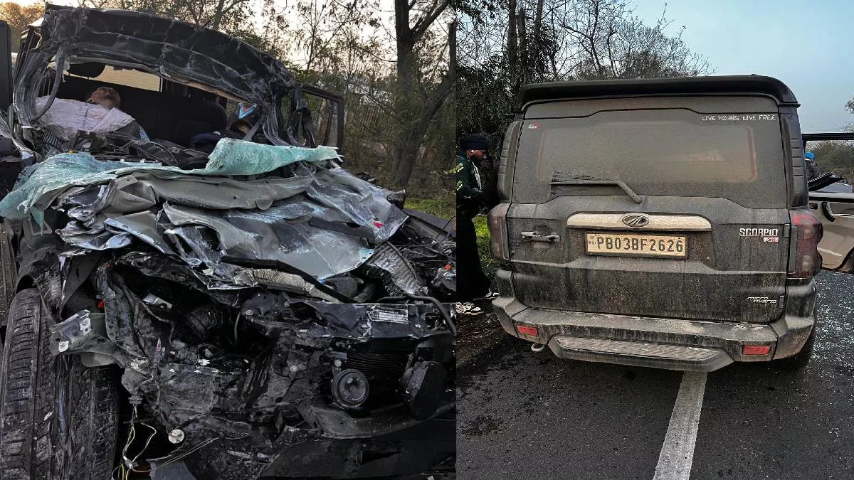 Kapurthala Road Accident: शादी से लौट रहे रहे थे पांच युवक, खड़े ट्रक से जा टकराई कार; दो की मौत- तीन घायल