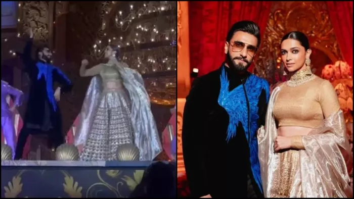 दीपिका पादुकोण ने पति के साथ अनंत अंबानी के फंक्शन में किया डांस। फोटो क्रेडिट- इंस्टाग्राम