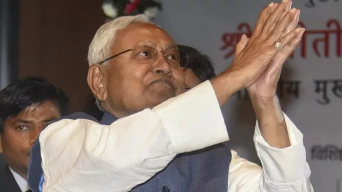बिहार के सीएम नीतीश कुमार। फ़ोटो- जागरण
