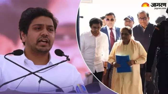 मायावती ने आकाश आनंद को पार्टी से क्यों निकाला? (तस्वीर जागरण)