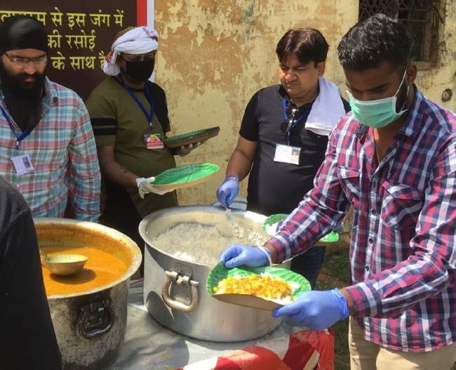 Donors box, food to the needy - Uttar Pradesh Sonbhadra Local News