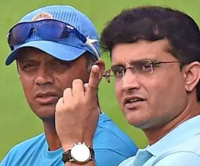 राहुल द्रविड़ के साथ सौरव गांगुली- फाइल फोटो