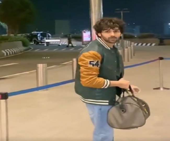 Kartik Aaryan leaves for Mauritius to shoot for 'Shehzada'.