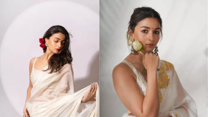Alia Bhatt Saree Looks: आलिया भट्ट साड़ी में दिखती हैं बेहद खूबसूरत