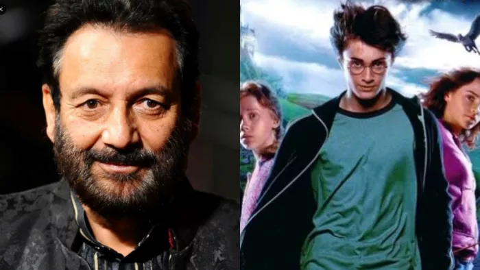 File Photo of Shekhar Kapur (Right) and Harry Potter Film (Left)