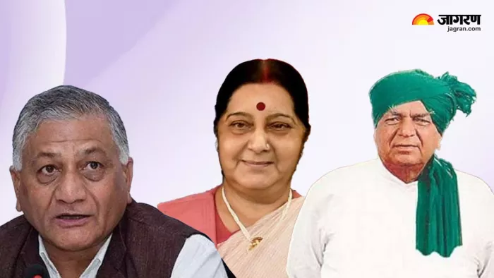 Haryana Lok Sabha Chunav: पड़ोसी राज्यों के रास्ते लोकसभा पहुंचे हरियाणवी सूरमा।