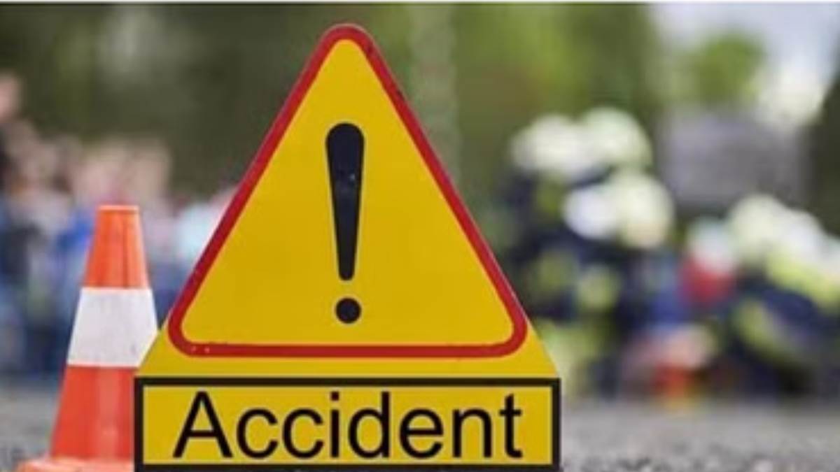 woman dead 3 daughters among 4 injured as cisf constable car hits rickshaw