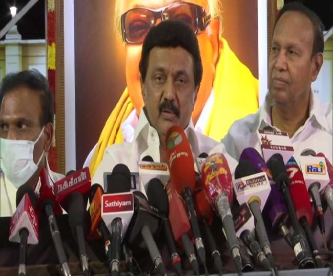 dmk chief mk stalin thanks everyone for victory in tamil nadu soon announce swearing in ceremony date