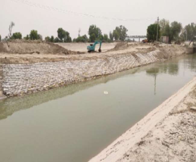 सरहिंद और राजस्थान नहर के बीच लिंक हुआ खत्म, बनाया जा रहा है पुल - Link between Sirhind and Rajasthan canal is over
