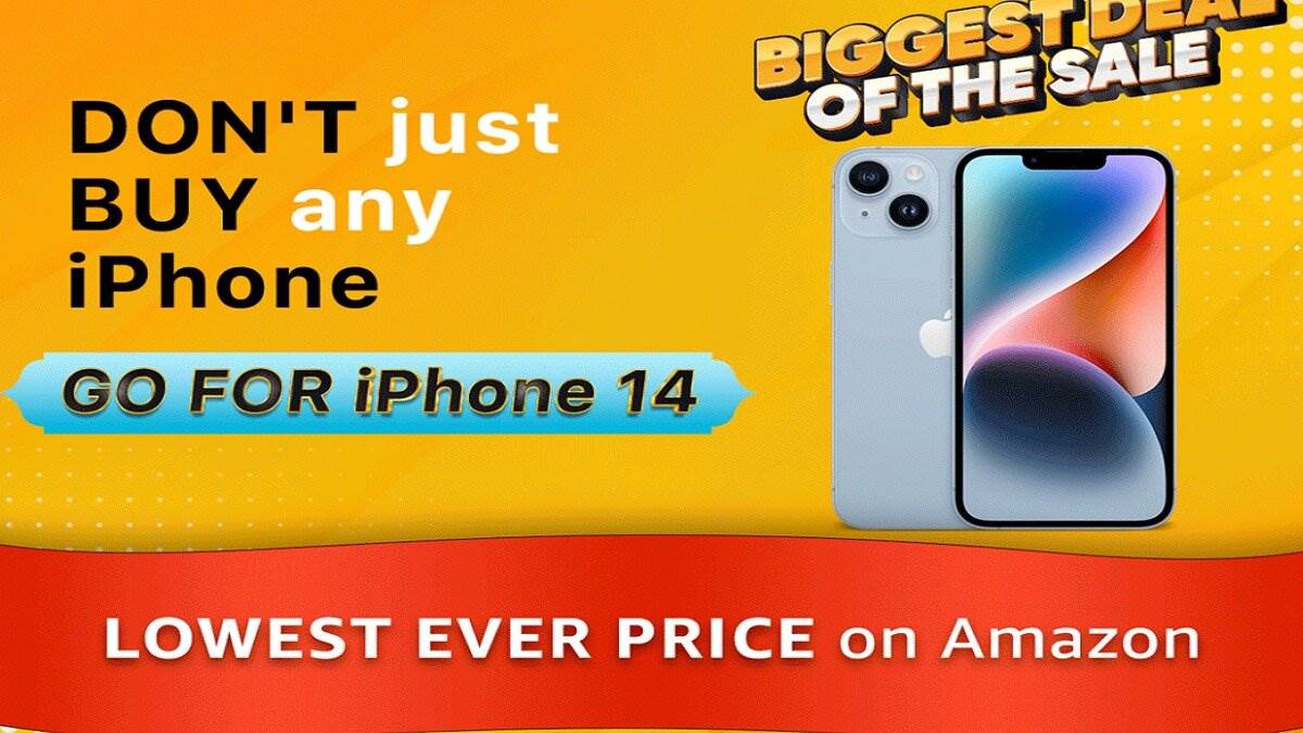 Great Summer Sale पर धड़ाम से गिरी iPhone की कीमत, Rs 14000 की छूट पर करें ऑर्डर, लिस्ट में शामिल कई तगड़े ऑफर्स