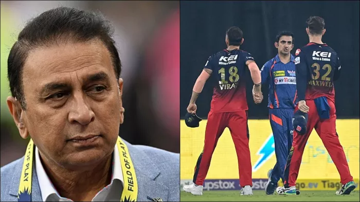 Sunil Gavaskar Kohli Gambhir Fight IPL 2023