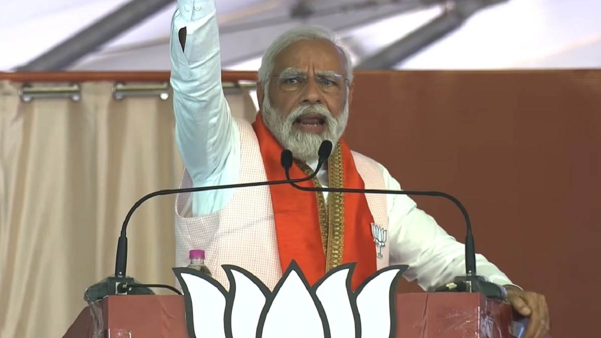 karnataka election 2023 pm modi chants bajrang bali ki jay in mudbidri