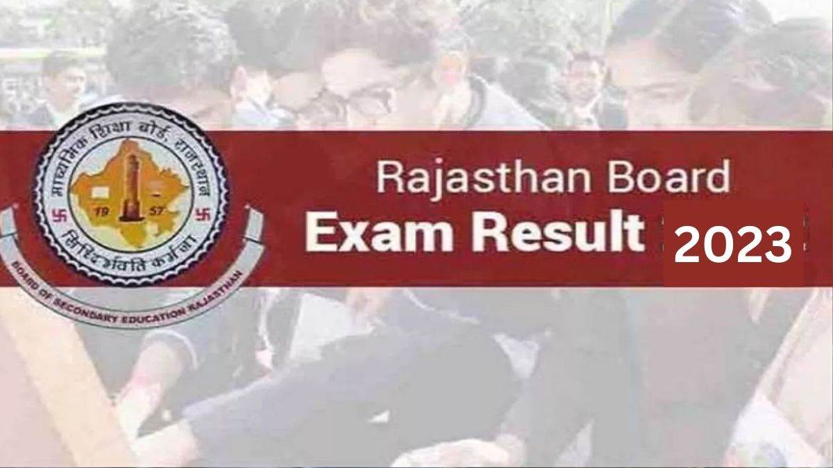 Rajasthan board result 2023 