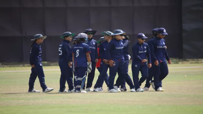 Philippines vs Thailand Womens T20 match- Pic Credit- Twitter