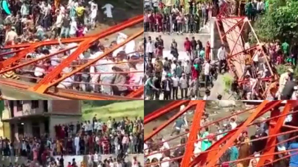 Udhampur News: जम्मू-कश्मीर के उधमपुर में पुल के निर्माण में देरी से लोगों में रोष