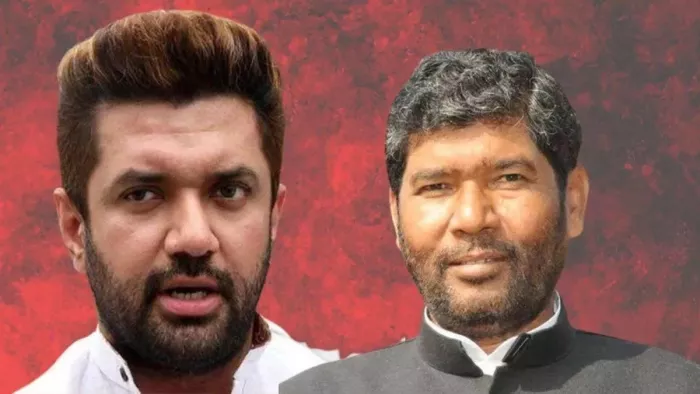 चिराग पासवान और पशुपति पारस (जागरण फोटो)