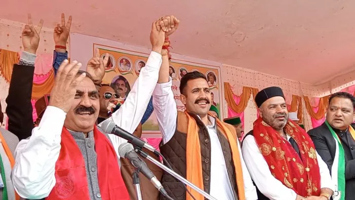 सीएम सुक्खू ने विक्रमादित्य सिंह के पक्ष में मांगे वोट
