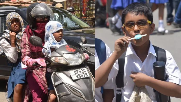 गर्मी में सबसे अधिक दिक्कत मासूम बच्चों को हो रही है। जागरण