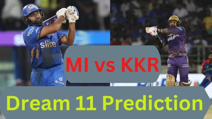 MI vs KKR Dream 11 Team Prediction: मुंबई बनाम कोलकाता