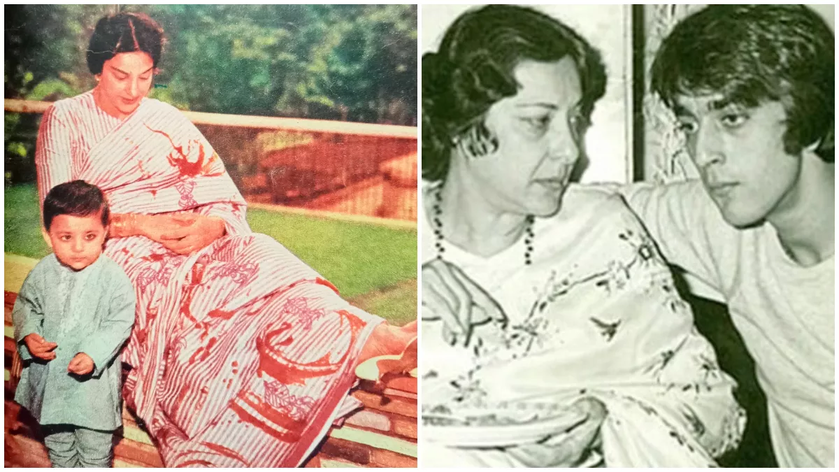 Nargis Death Anniversary: मां को यादकर इमोशनल हुए संजय दत्त, नरगिस संग बचपन की अनदेखी तस्वीरें कीं शेयर