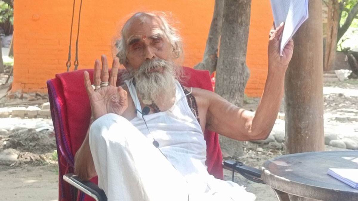 haridwar news matrisadan head swami shivanand raised questions on mining report submitted by administration in court
