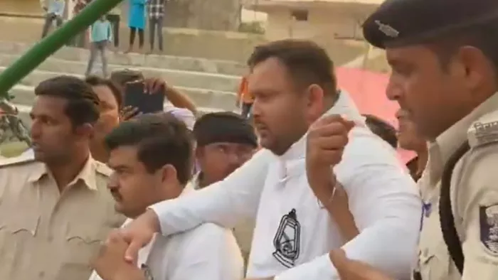 : तेजस्वी यादव की बिगड़ी तबीयत। (फोटो- एएनआई)