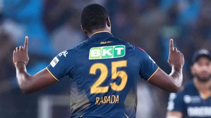 Kagiso Rabada ड्रग टेस्ट के चलते हुए निलंबित। फाइल फोटो