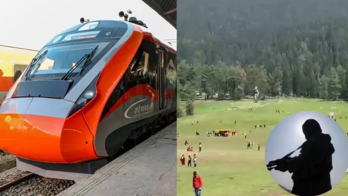 कश्मीर तक वंदे भारत से थी पाकिस्तान में बौखलाहट।