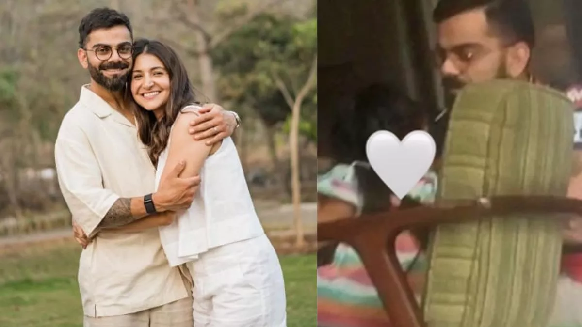 Virat Kohli अपनी बेटी वामिका संग बिताते दिखे खुशी के पल