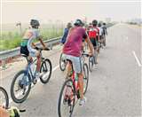 मेरठ में साइकिलिंग के लिए ट्रैक तैयार हो चुका है।