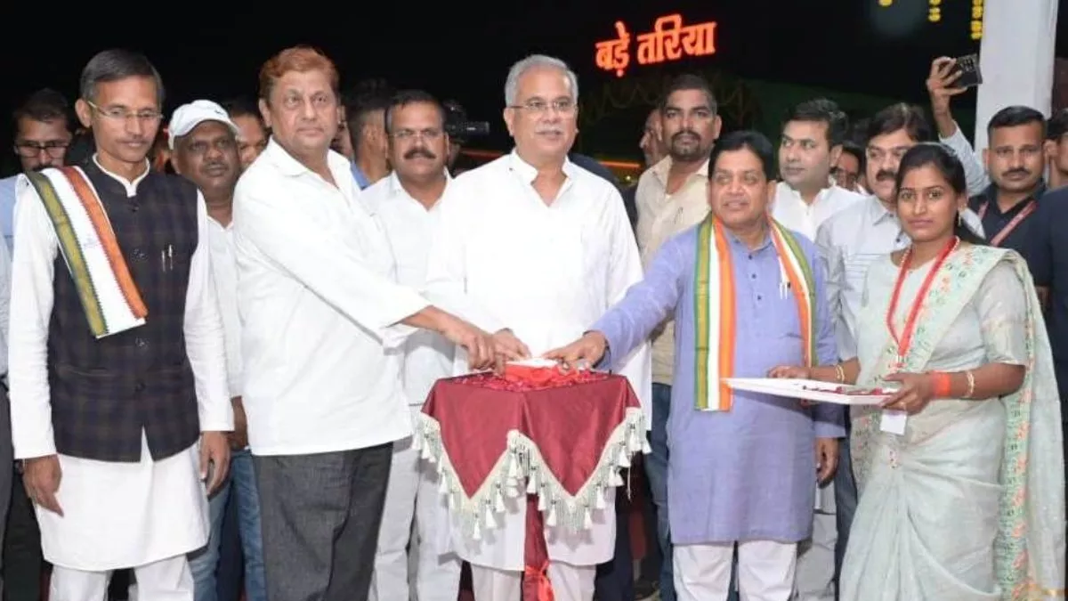 Chhattisgarh: मुख्यमंत्री ने कुम्हारीवासियों को 174.45 करोड़ रूपए के विकास कार्यों की दी सौगात