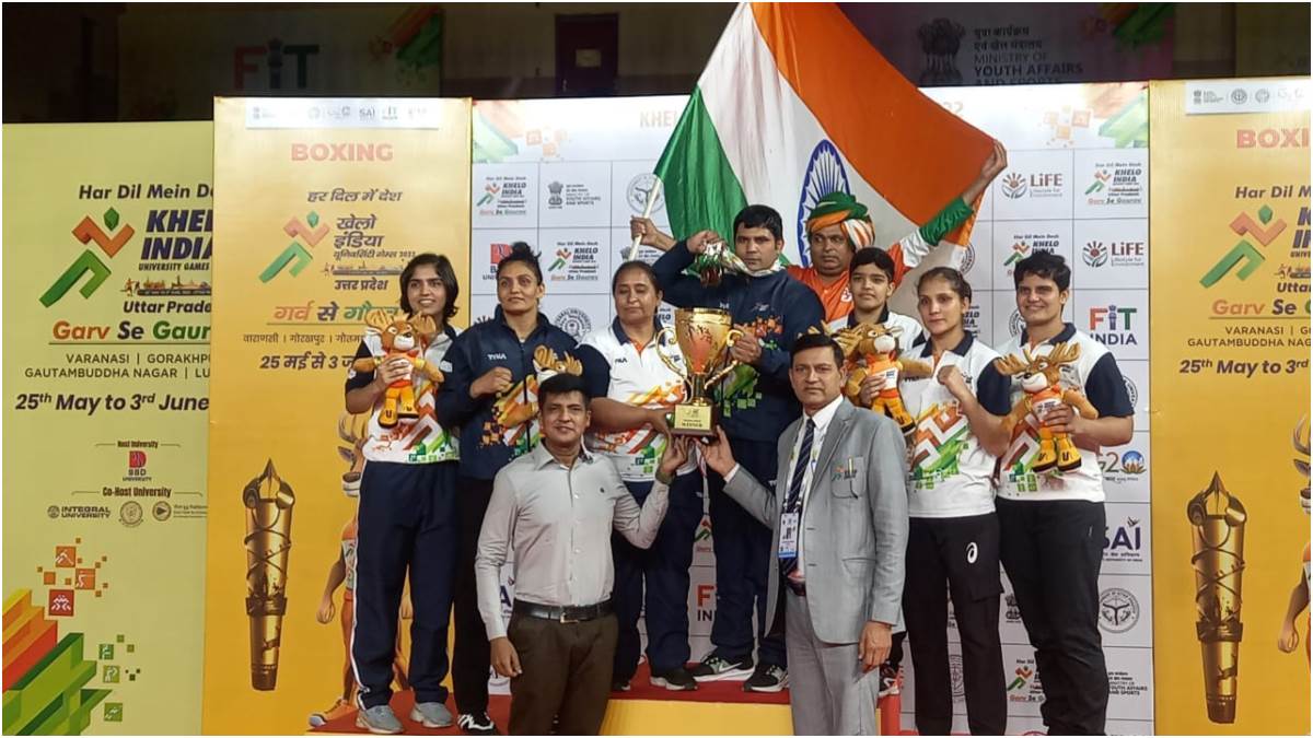 punjab university became overall champion in khelo india university games