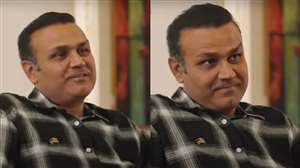 वीरेंद्र सहवाग ने अपने डेब्यू को लेकर मजेदार किस्सा सुनाया। फोटो- स्क्रीन ग्रैब