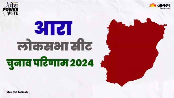 आरा लोकसभा चुनाव परिणाम 2024 (जागरण फोटो)