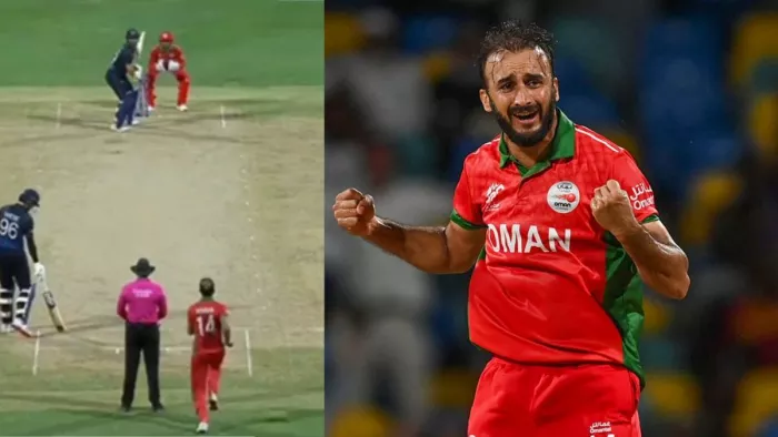 Oman vs Namibia: Mehran Khan ने मैच को सुपर ओवर में पहुंचाया