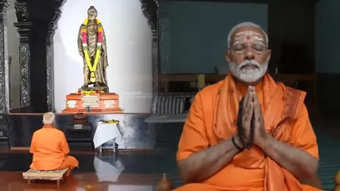 Pm modi Kanyakumari meditation experience पीएम मोदी का लेख।