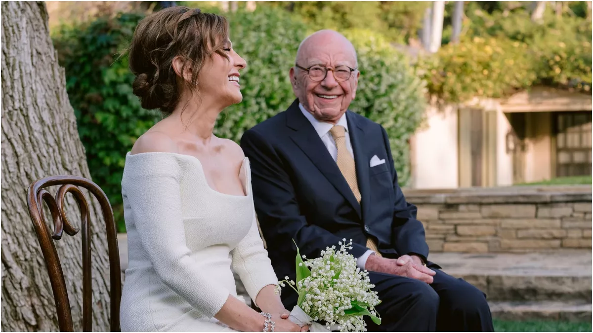 Rupert Murdoch: 93 साल के रूपर्ट मर्डोक पांचवीं बार बने दूल्हा, इस रशियन गर्लफ्रेंड से रचाई शादी; देखें तस्वीरें