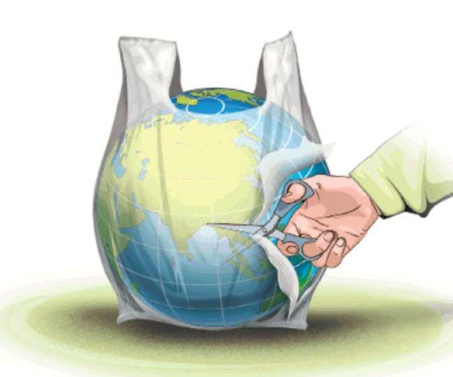 International Plastic Bags Free Day : युवाओं की टोली प्लास्टिक बैग से मुक्ति के लिए करती हैं लोगों को जागरूक
