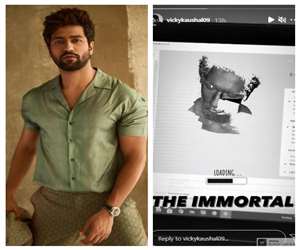 Vicky Kaushal shares glimpse of his look in film 'The Immortal Ashwatthama', see photo