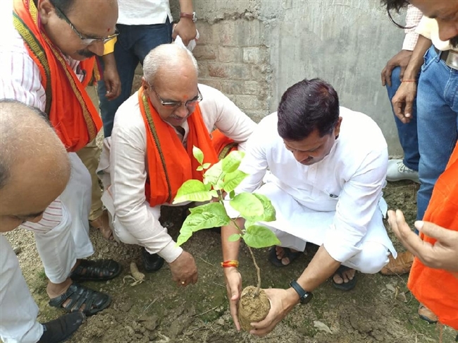भाजपा का हर कार्यकर्ता करे 10 पौधों का रोपण