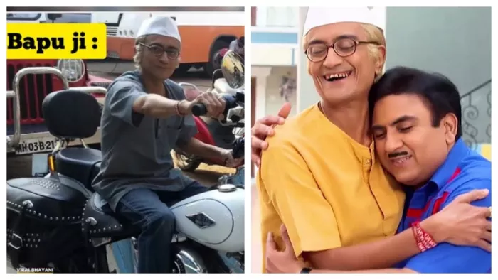 Taarak Mehta Ka Ooltah Chashmah, Bapuji amit bhatt, amit bhatt Royal Enfield
