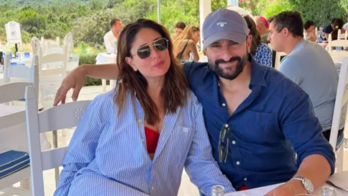 Kareena Kapoor Khan get romantic with husband Saif Ali Khan at her London Trip. Photo-Instagram