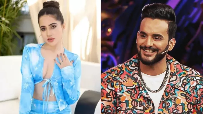Uorfi Javed reacted to Abhishek Malhan statement about rejecting her. photo-Instagram