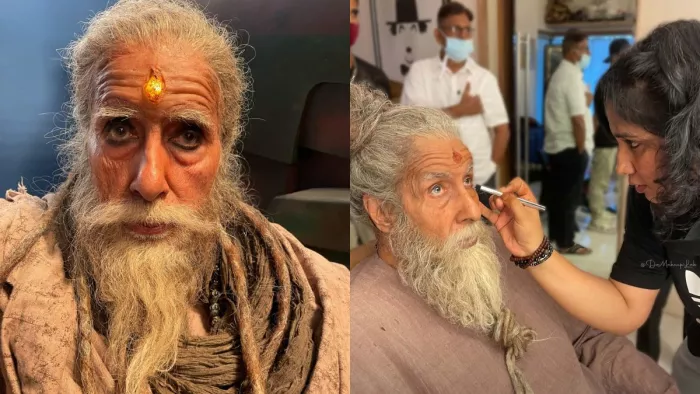 अमिताभ बच्चन कैसे बने फिल्म कल्कि 2898 एडी के अश्वत्थामा (Photo: Instagram/Karansingsfx)