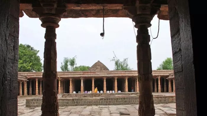 धार स्थित भोजशाला का सर्वे पूरा हो चुका है।(फोटो सोर्स: जागरण)