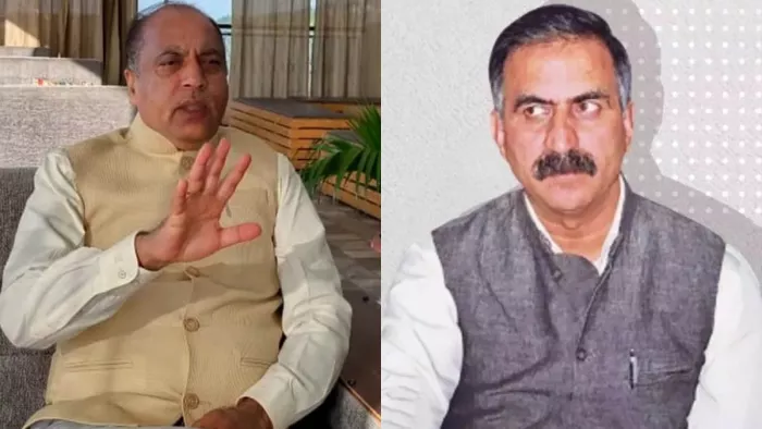 जयराम ठाकुर ने उपचुनाव के लिए सीएम सुक्खू को ठहराया जिम्मेदार (फाइल फोटो)