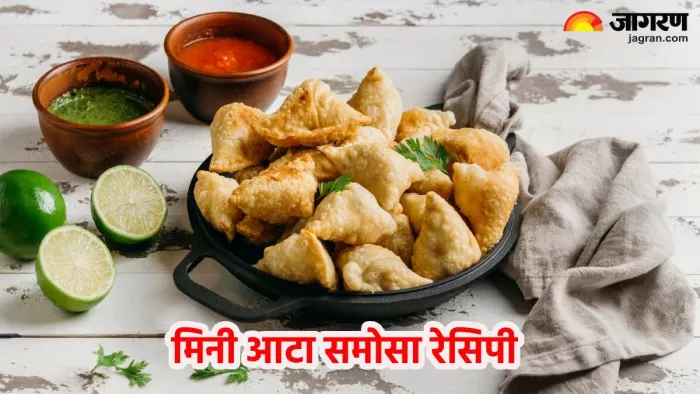 मिनी आटा समोसा रेसिपी (Pic credit- freepik)