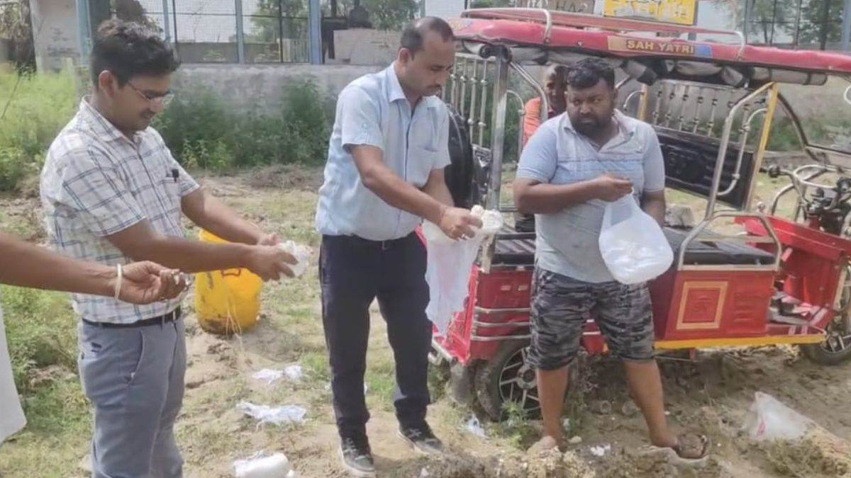 sambhal food safety 119 kg of suspicious paneer destroyed in quality check