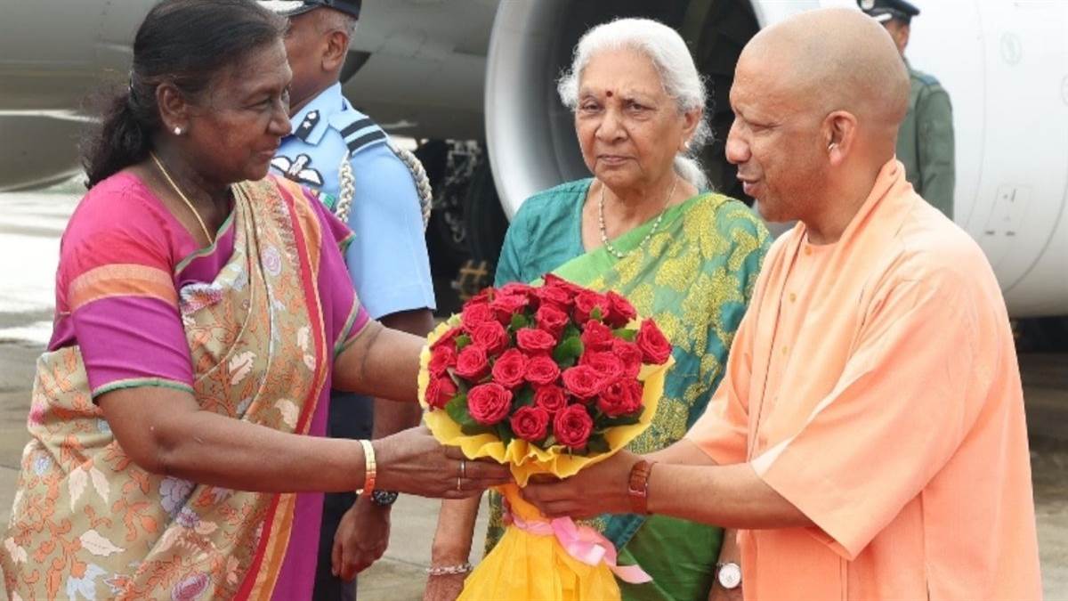 gorakhpur news presidents visit reflects yogis development efforts